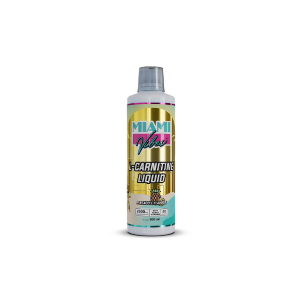 Жироспалювач MIAMI VIBES L-Carnitin Liquid (ананас) 500 мл