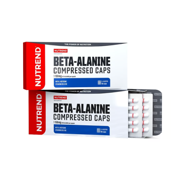Амінокислота Nutrend Beta-Alanine Compressed Caps, 90 капсул