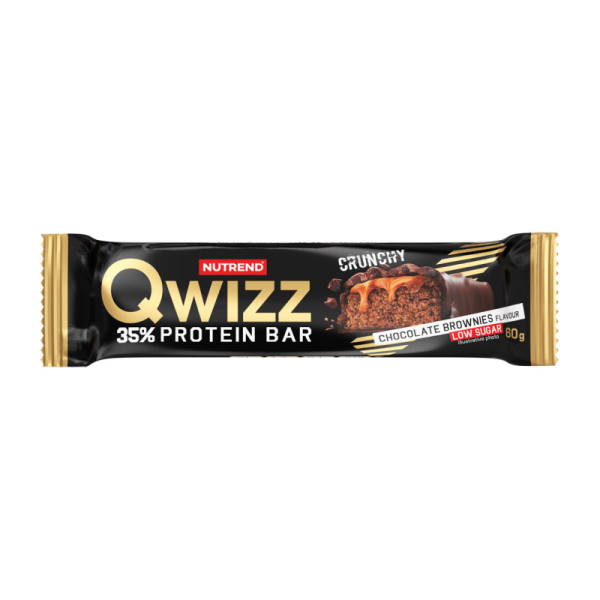 Протеїновий батончик Nutrend Qwizz Protein Bar (шоколадний брауні) 60 г