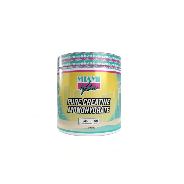 Креатин MIAMI VIBES PURE Creatine Monohydrate, 300 г 