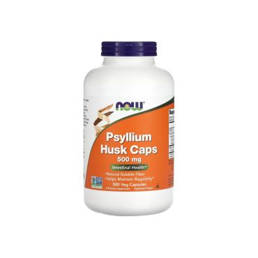 Псиліум Now Foods Psyllium Husk Caps, 500 мг, 500 капсул