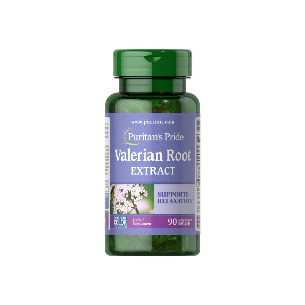 Екстракт кореня валеріани Puritan's Pride Valerian Root Extract, 90 софтгелів 