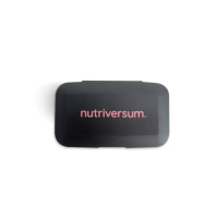 Бокс Nutriversum PillBox для зберігання таблеток (чорний)