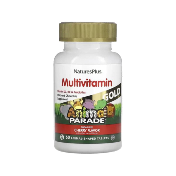 Мультивітаміни для дітей Nature's Plus AP GOLD (вишня) 60 жувальних таблеток