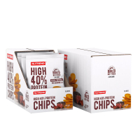 Чипсы с высоким содержанием белка Nutrend High Protein Chips (сочный стейк) 6 x 40 г