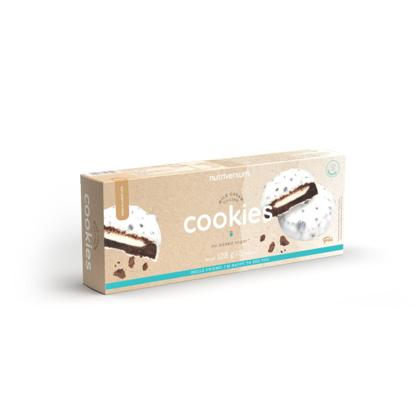 Печиво Nutriversum Cookies (молочно-вершкова начинка) 128 г