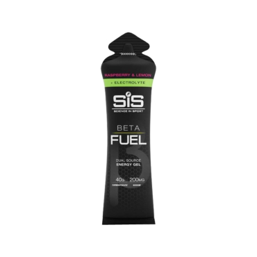 Гель з електролітами SiS Beta Fuel Dual Source Energy Gel + Electrolyte (малина-лимон) 60 мл
