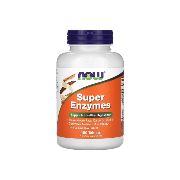 Ферменти Now Foods Super Enzymes, 180 капсул