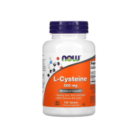 Амінокислота Now Foods L-Cysteine, 500 мг, 100 таблеток