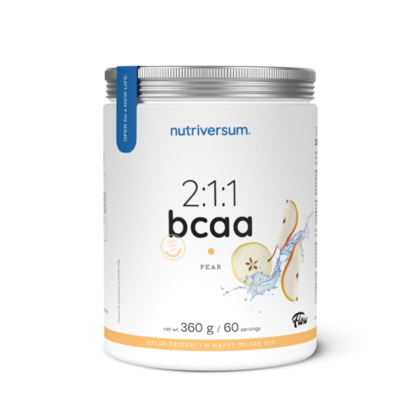 Амінокислоти Nutriversum 2:1:1 BCAA (груша) 360 г