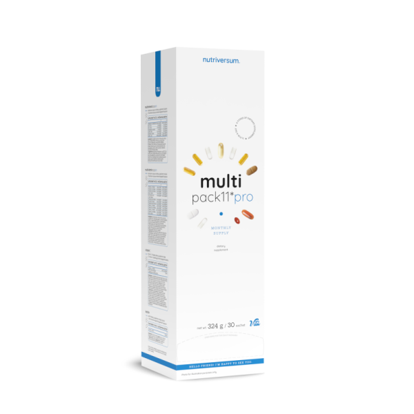 Комплекс витаминов Nutriversum Multi Pack 11 PRO, 30 шт