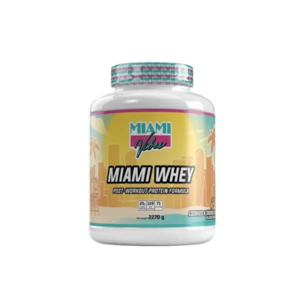 Сироватковий протеїн MIAMI VIBES Miami Whey (печиво та мрія) 2270 г