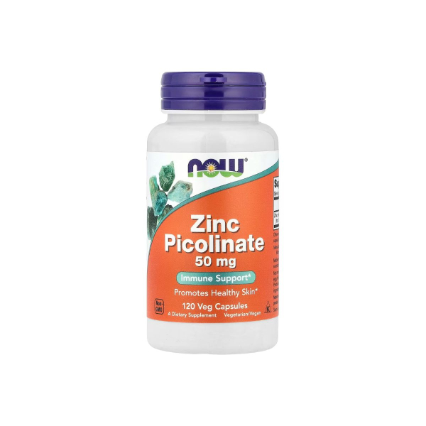 Піколінат цинку Now Foods Zinc Picolinate, 50 мг, 120 капсул