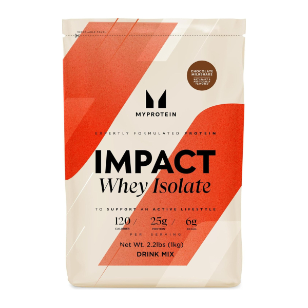 Сывороточный изолят Myprotein Impact Whey Isolate (шоколадный смузи) 2500 г