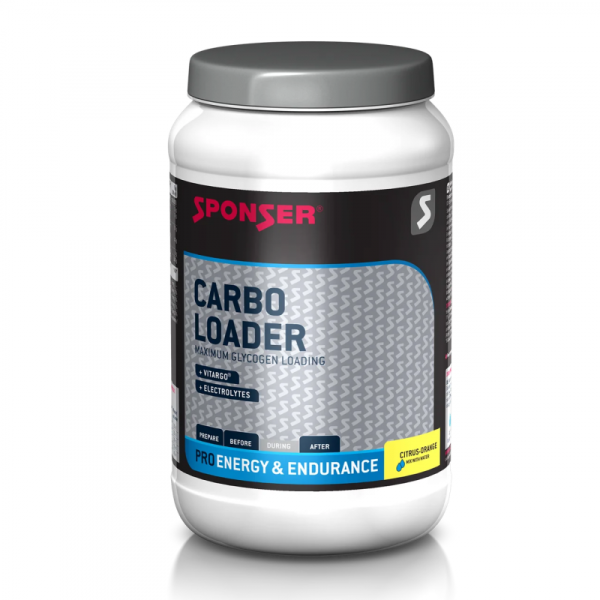 Углеводный напиток с электролитами Sponser Carbo Loader (цитрус & апельсин) 1200 г