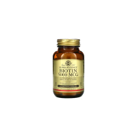 Біотин Solgar Biotin, 5000 мкг, 50 капсул