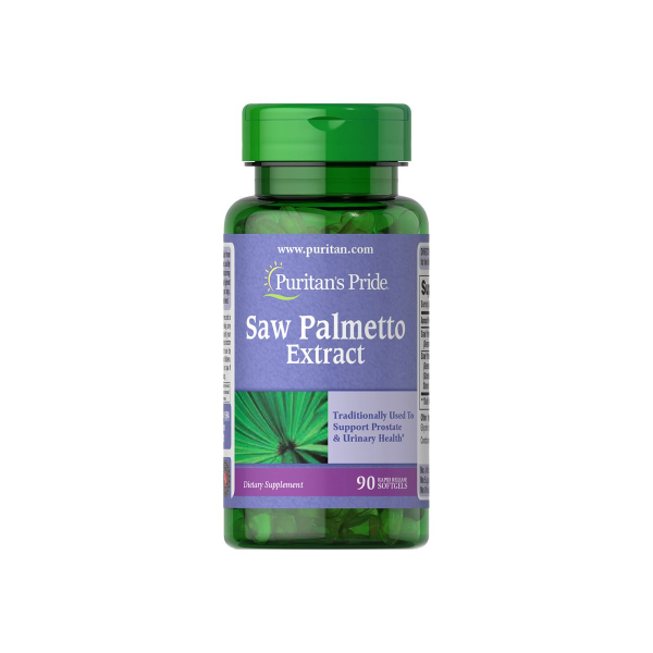 Для здоров'я простати Puritan's Pride Saw Palmetto Extract, 90 софтгелів