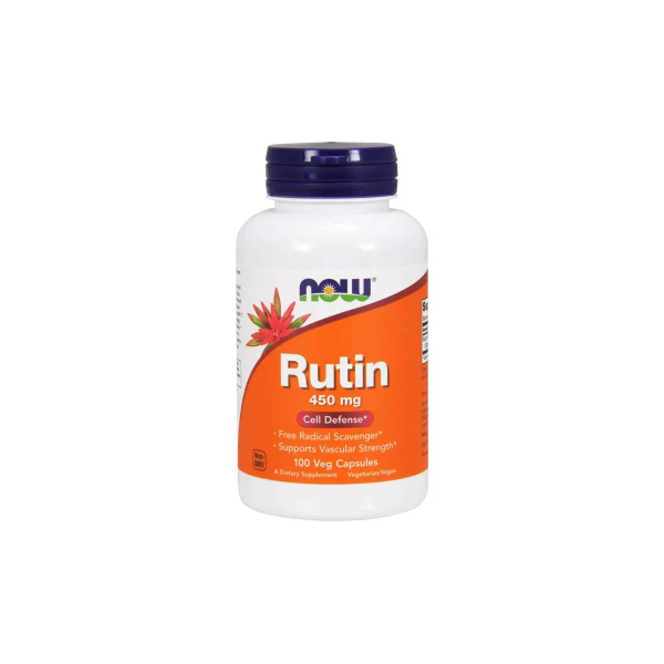 Рутин Now Foods Rutin, 450 мг, 100 капсул