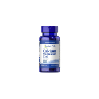 Мультимінеральний комплекс Puritan's Pride Chelated Calcium Magnesium Zinc, 100 капсул