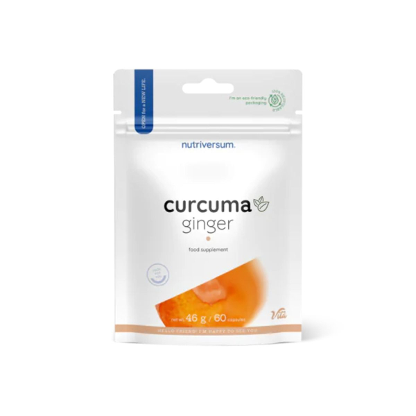 Харчова добавка Nutriversum Curcuma Ginger, 60 капсул