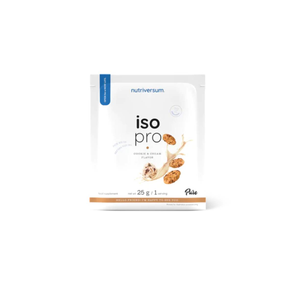 Протеїн Nutriversum Iso Pro (печиво з кремом) 25 г