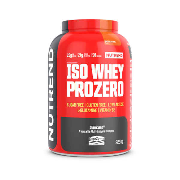 Протеин Nutrend Iso Whey Prozero (соленая карамель) 2250 г 