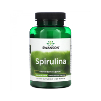 Спіруліна Swanson Spirulina, 500 мг, 180 таблеток 