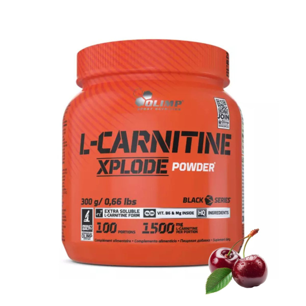 Амінокислота Olimp L-Carnitine Xplode (вишня) 300 г  
