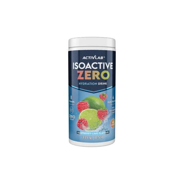 Ізотонічний напій Activlab ISO Active Zero (малина - лайм) 225 г