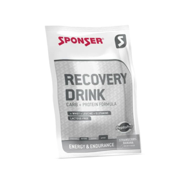 Відновлювальний напій Sponser Recovery Drink (полуниця & банан) 60 г