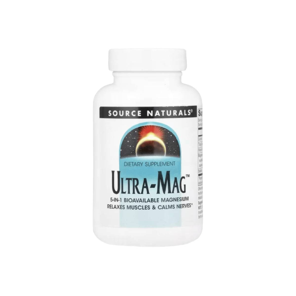 Комплекс із магнієм Source Naturals Ultra-Mag, 30 таблеток