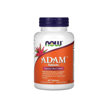 Мультивитамины для мужчин Now Foods Adam Superior Men's Multi, 60 таблеток