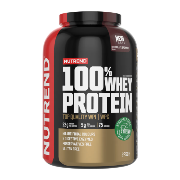 Протеин Nutrend 100% Whey Protein (шоколадные пирожные) 2250 г