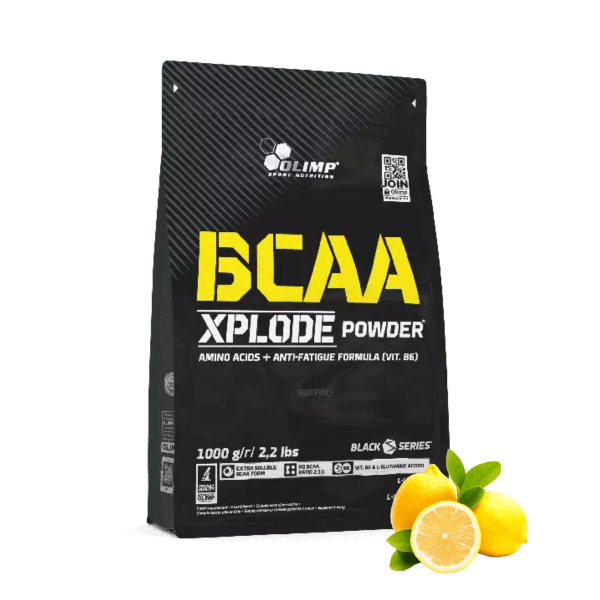 Амінокислоти Olimp BCAA Xplode (лимон) 1000 г