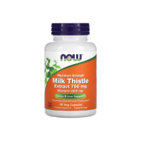 Розтропша NOW FOODS Milk Thistle Extract, 750 мг, 90 капсул