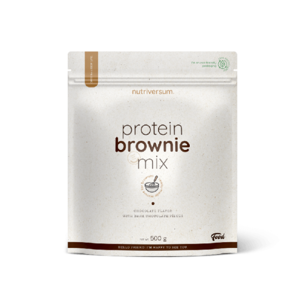 Протеїновий десерт Nutriversum Protein Brownie Mix, 500 г