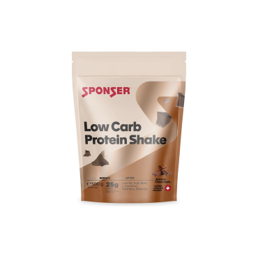 Протеїн Sponser Low Carb Protein Shake + L- carnitine (шоколад) 500 г