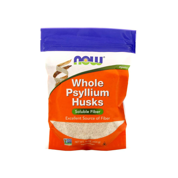 Псиліум NOW FOODS Psyllium Husks Whole, 454 г