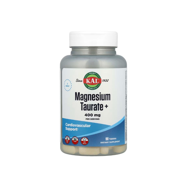 Таурат магнію KAL Magnesium Taurate, 90 таблеток