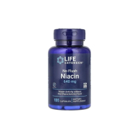 Ниацин Life Extension No Flush Niacin, 640 мг, 100 капсул