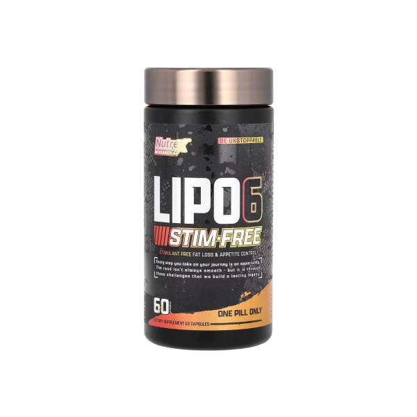 Жироспалювач Nutrex Research Lipo 6 Stim-Free, 60 капсул