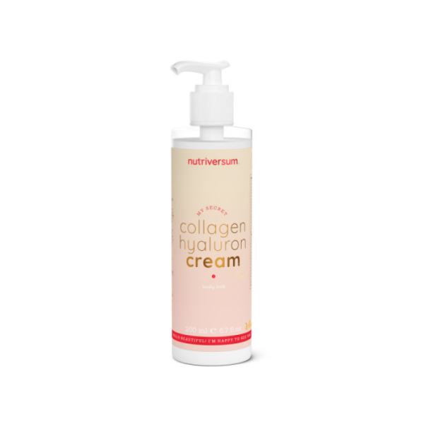 Крем з колагеном Nutriversum Collagen+Hyaluron Cream, 200 мл