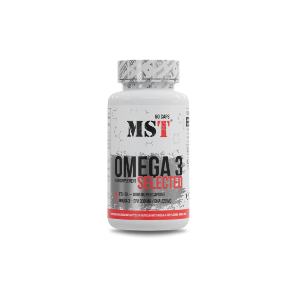 Омега-3 MST Omega 3 Selected, 60 капсул