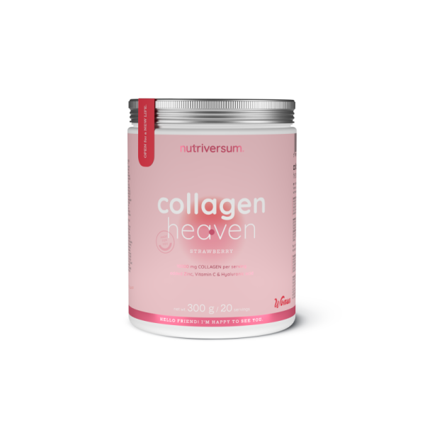 Колаген Nutriversum Collagen Heaven (полуниця) 300 г