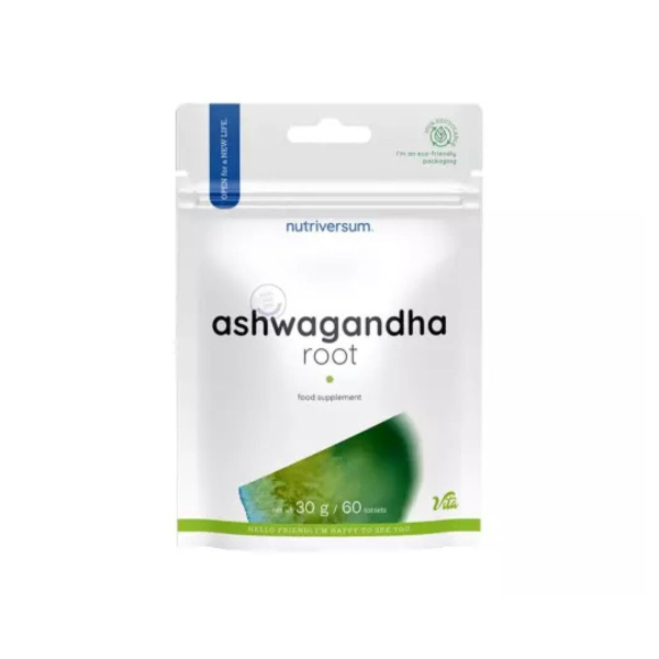 Ашваганда Nutriversum Ashwagandha root, 60 таблеток