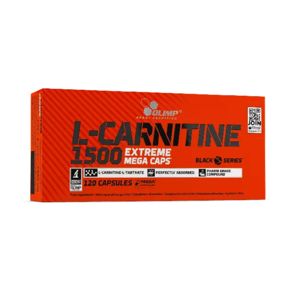 Амінокислота Olimp L-Carnitine 1500 Extreme Mega Caps, 120 капсул