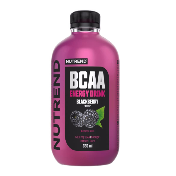 Енергетичний напій Nutrend BCAA Energy Drink (ожина) 330 мл