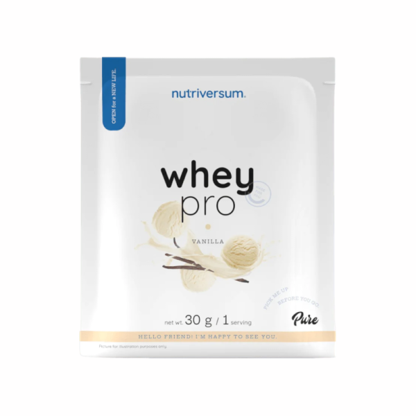 Протеїн Nutriversum Whey Pro (ваніль) 30 г