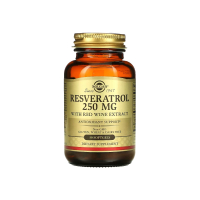 Добавка Solgar Resveratrol with Red Wine Extract, 250 мг, 30 капсул