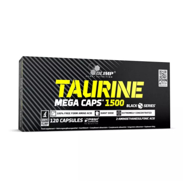 Таурин Olimp Taurine Mega Caps 1500, 120 капсул